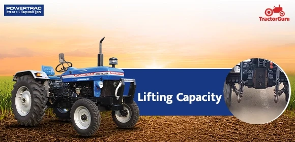 Powertrac 439 Plus - Lifting Capacity