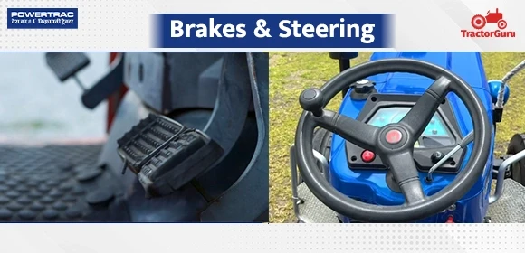 Powertrac 439 Plus - Brakes & Steering