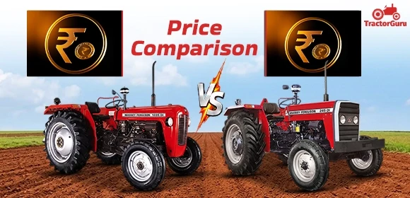 Massey Ferguson 245DI & 1035 DI Price Comparison