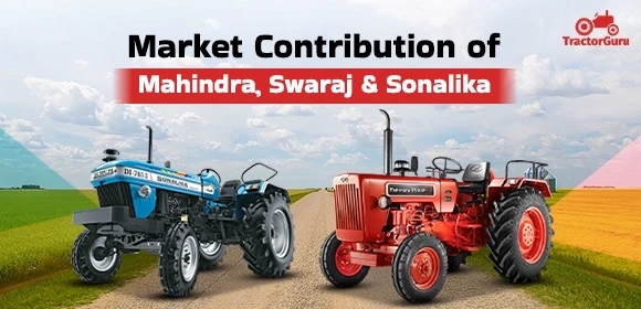 Market Contribution of Mahindra, Swaraj & Sonalika