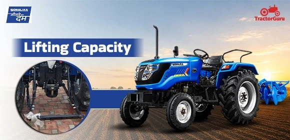 Sonalika Tiger DI 50 - Lifting Capacity