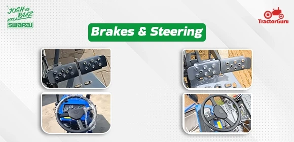Brakes-steering