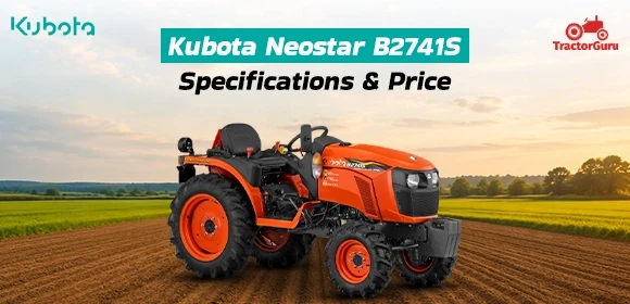 Kubota Neostar B2741S Specifications and Price