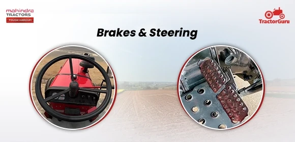 Mahindra 585 DI XP Plus brakes & Steering