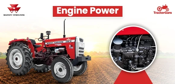 Massey Ferguson 245 DI Planetary Plus Engine Power