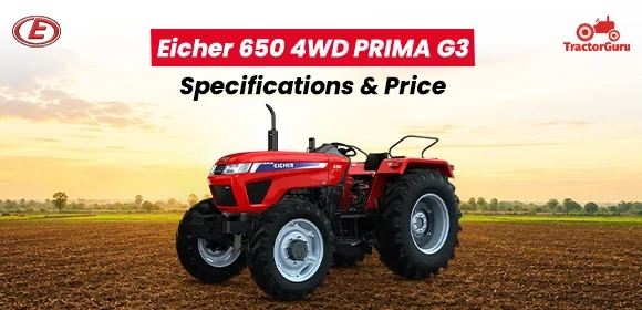 Eicher 650 Prima G3 Tractor