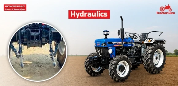 Powertrac Euro 50 Plus Next 4WD Hydraulics