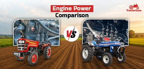 Mahindra Yuvo 415-DI vs Powertrac 439 Plus Engine Power