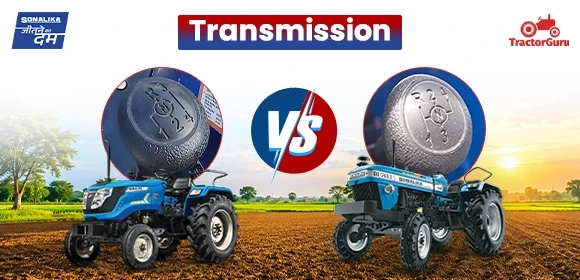 Sonalika Tiger DI 50 vs Sonalika DI 745 III Transmission Comparison