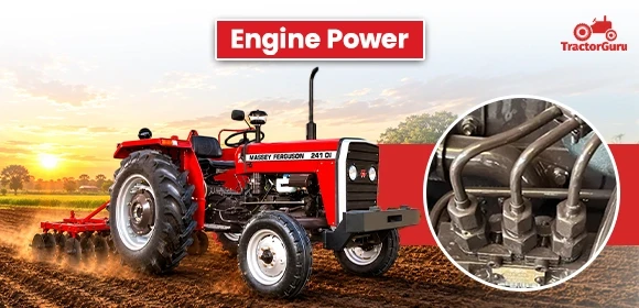 Massey Ferguson 241 DI Engine Power