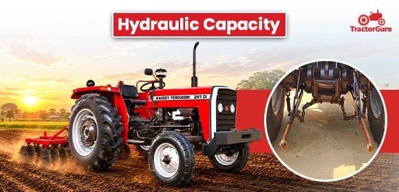 Massey Ferguson 241 DI Hydraulic Capacity