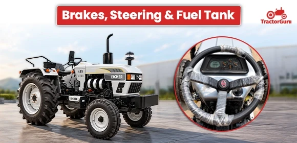 Eicher 485 Super Plus Brakes, Steering & Fuel Tank