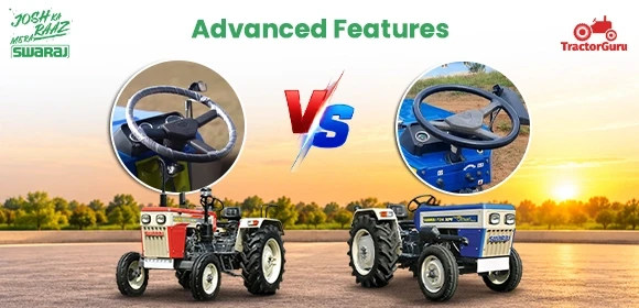 Swaraj 724 XM vs Swaraj 724 XM Orchard Tractor Advanced Features