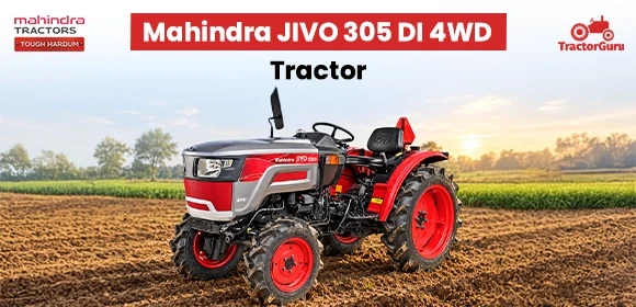 Mahindra JIVO 305 DI 4WD tractor for farming and heavy agricultural work