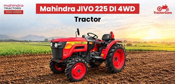 Mahindra JIVO 225 DI 4WD tractor for agricultural field work