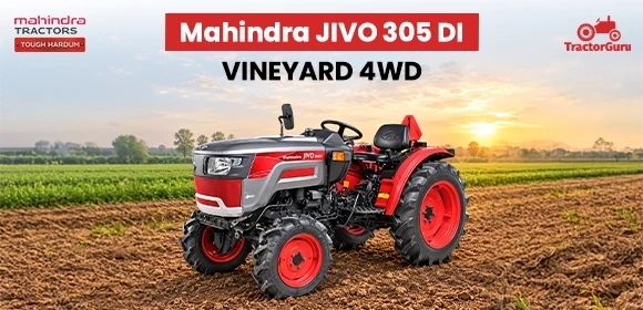 Mahindra JIVO 305 DI VINEYARD 4WD tractor for vineyard farming