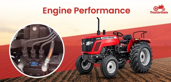 Massey Ferguson 8055 Magnatrak tractor with engine