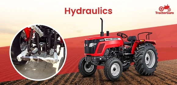 Massey Ferguson 8055 Magnatrak tractor with rear hydraulic linkage
