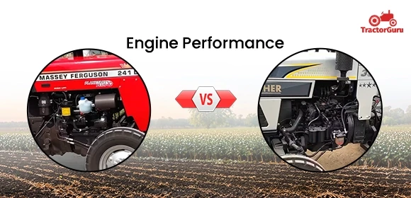 Massey Ferguson vs Eicher 380 Engine Performance