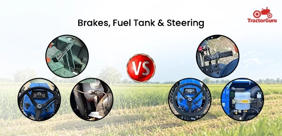 New Holland 5620 TX Plus Trem IV vs 3630 TX Super Brakes, Fuel Tank & Steering