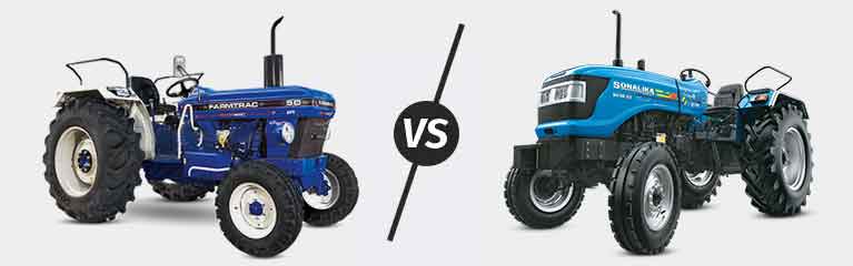 Farmtrac 50 Powermaxx VS Sonalika Rx 50