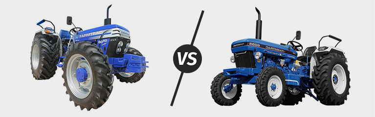 Farmtrac 6050 Executive 4WD vs Farmtrac 6055 Classic