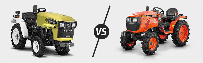 Force Abhiman vs Kubota B2741
