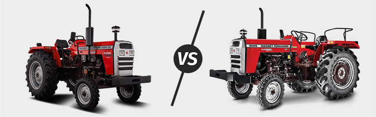 Massey Ferguson 7250 DI Power UP vs Massey Ferguson 9000 Planetary Plus
