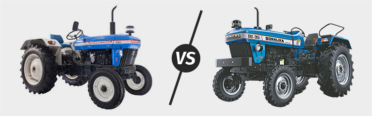 Powertrac 434 Plus vs Sonalika DI 35