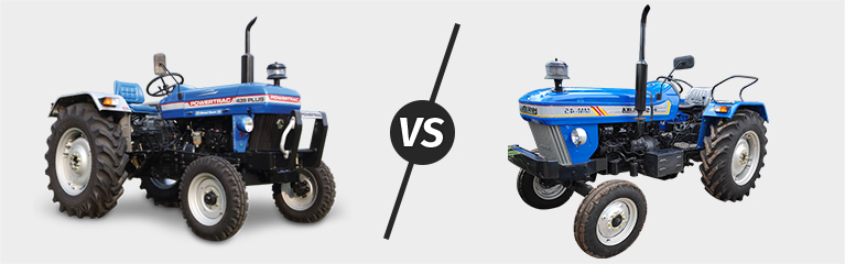 Powertrac 439 Plus vs Sonalika MM 50 DI