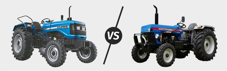 Sonalika Rx 50 vs Powertrac Euro 55